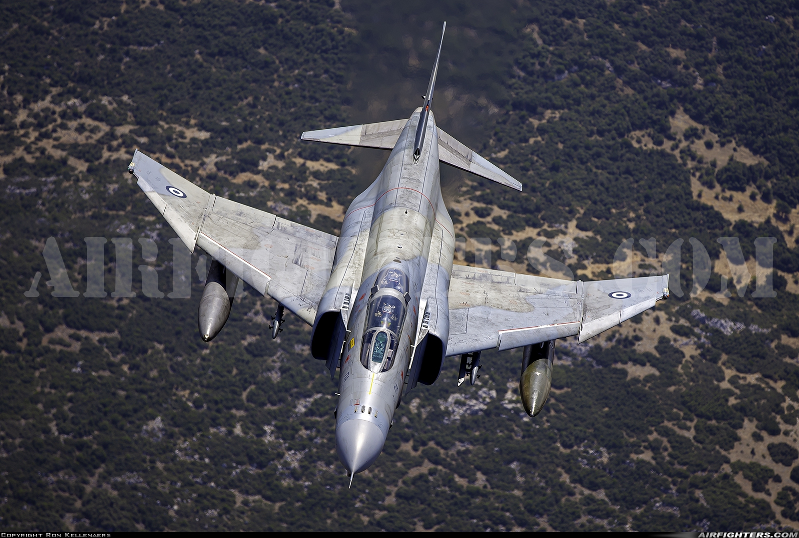 Greece - Air Force McDonnell Douglas F-4E AUP Phantom II 01520 at In Flight, Greece
