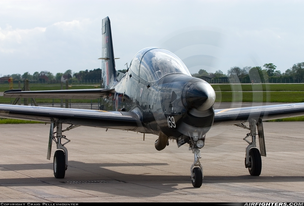 UK - Air Force Short Tucano T1 ZF169 at Coningsby (EGXC), UK