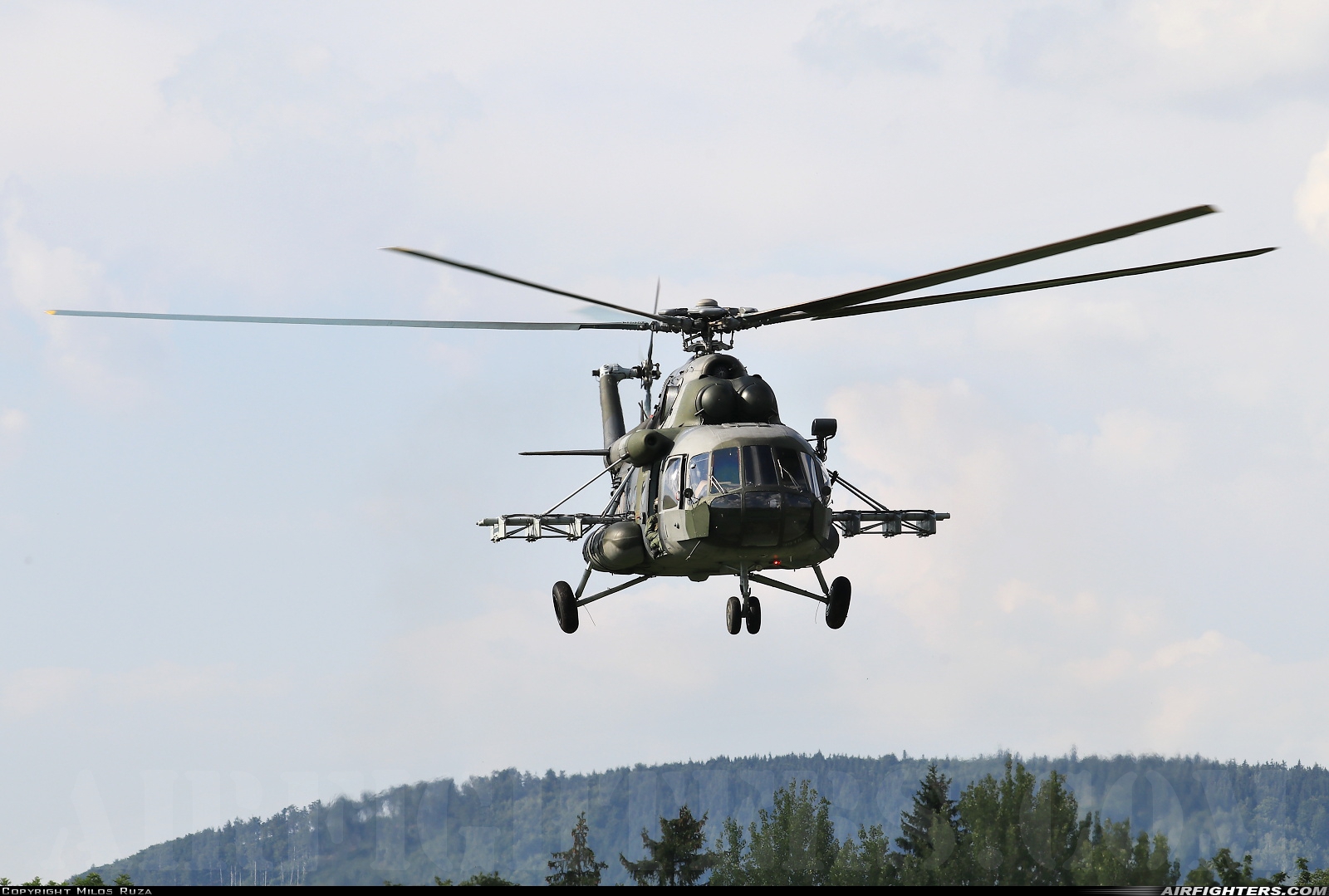 Czech Republic - Air Force Mil Mi-171Sh 9915 at Off-Airport - Kraliky, Czech Republic