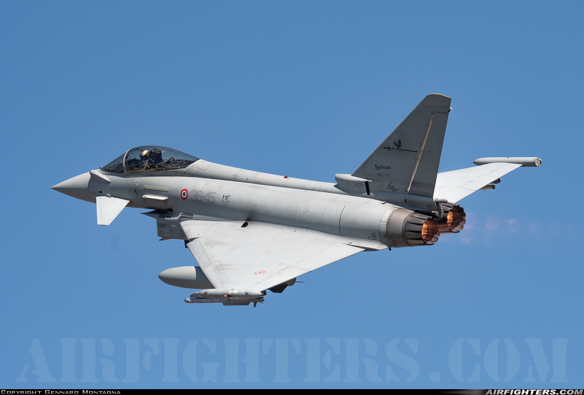 Italy - Air Force Eurofighter F-2000A Typhoon (EF-2000S) MM7342 at Grosseto (- Corrado Baccarini) (GRS / LIRS), Italy
