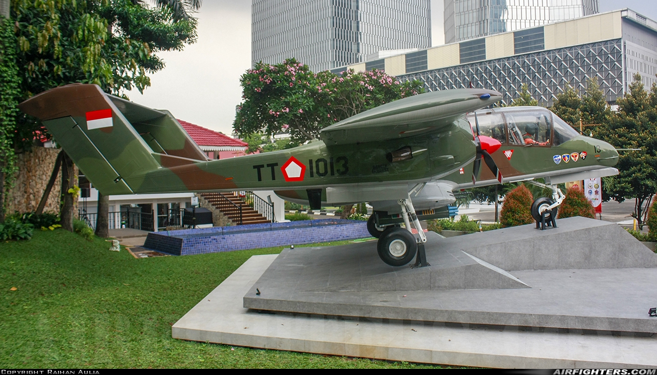 Indonesia - Air Force North American Rockwell OV-10F Bronco TT-1013 at Off-Airport - Jakarta, Indonesia