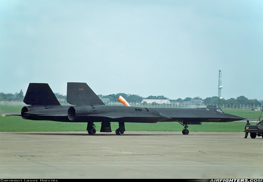USA - Air Force Lockheed SR-71A Blackbird 61-7980 at Mildenhall (MHZ / GXH / EGUN), UK
