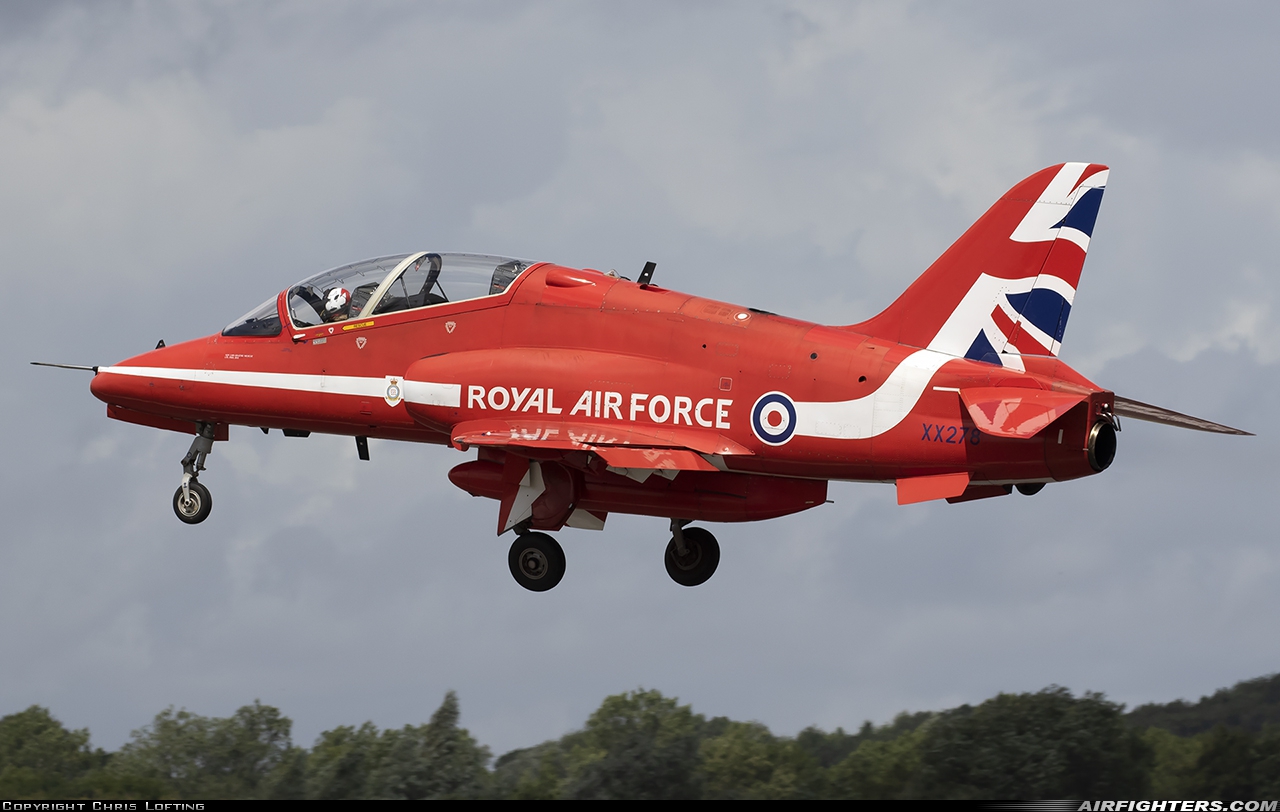 UK - Air Force British Aerospace Hawk T.1A XX278 at Fairford (FFD / EGVA), UK