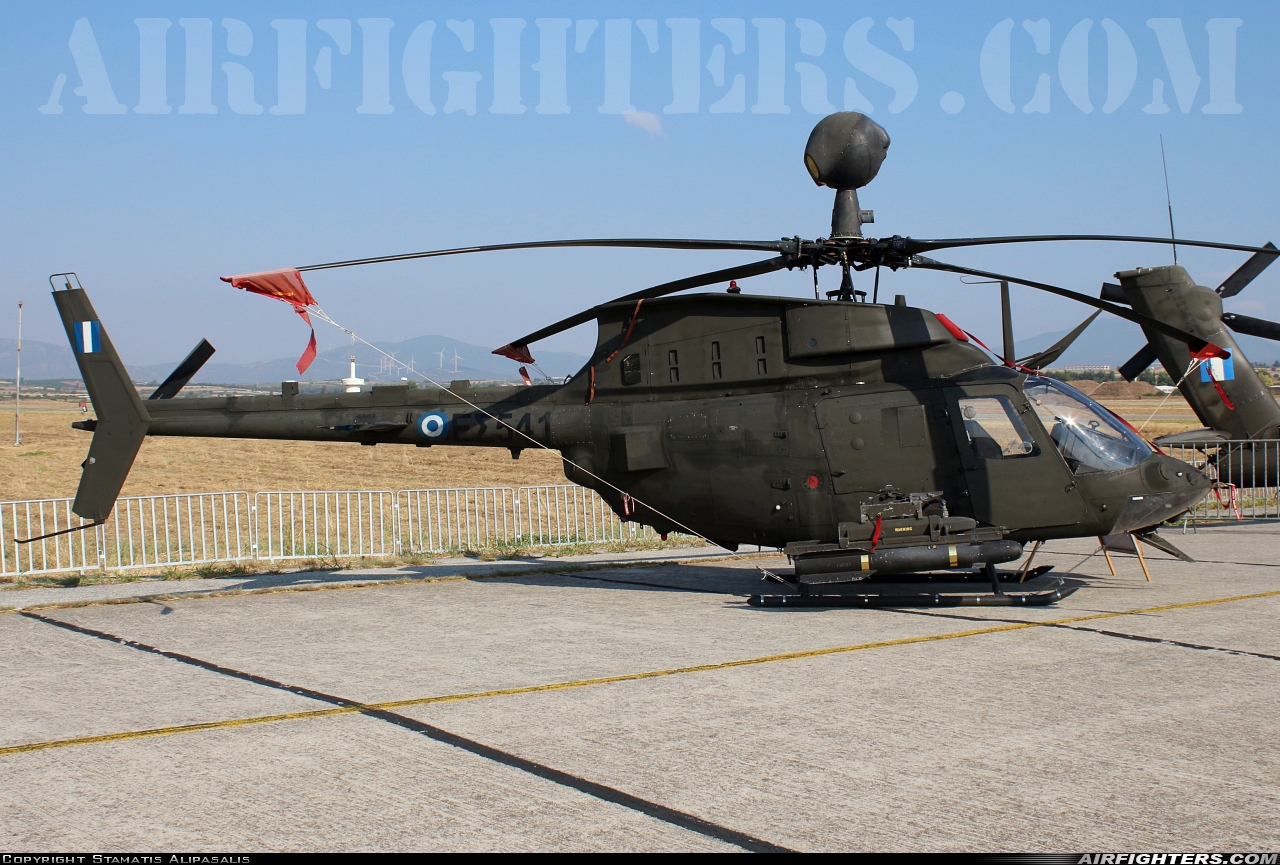 Greece - Army Bell OH-58D(I) Kiowa Warrior (406) ES541 at Tanagra (LGTG), Greece