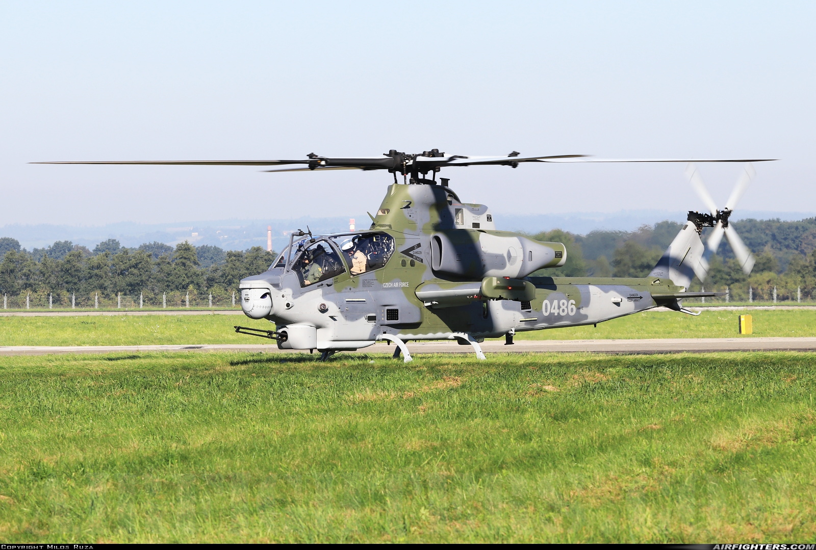 Czech Republic - Air Force Bell AH-1Z Viper 0486 at Ostrava - Mosnov (OSR / LKMT), Czech Republic