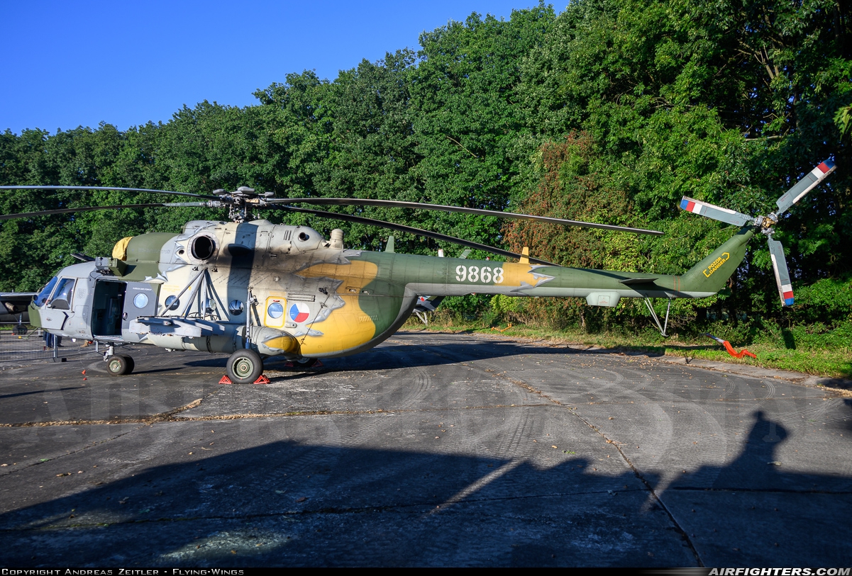 Czech Republic - Air Force Mil Mi-171Sh 9868 at Ostrava - Mosnov (OSR / LKMT), Czech Republic