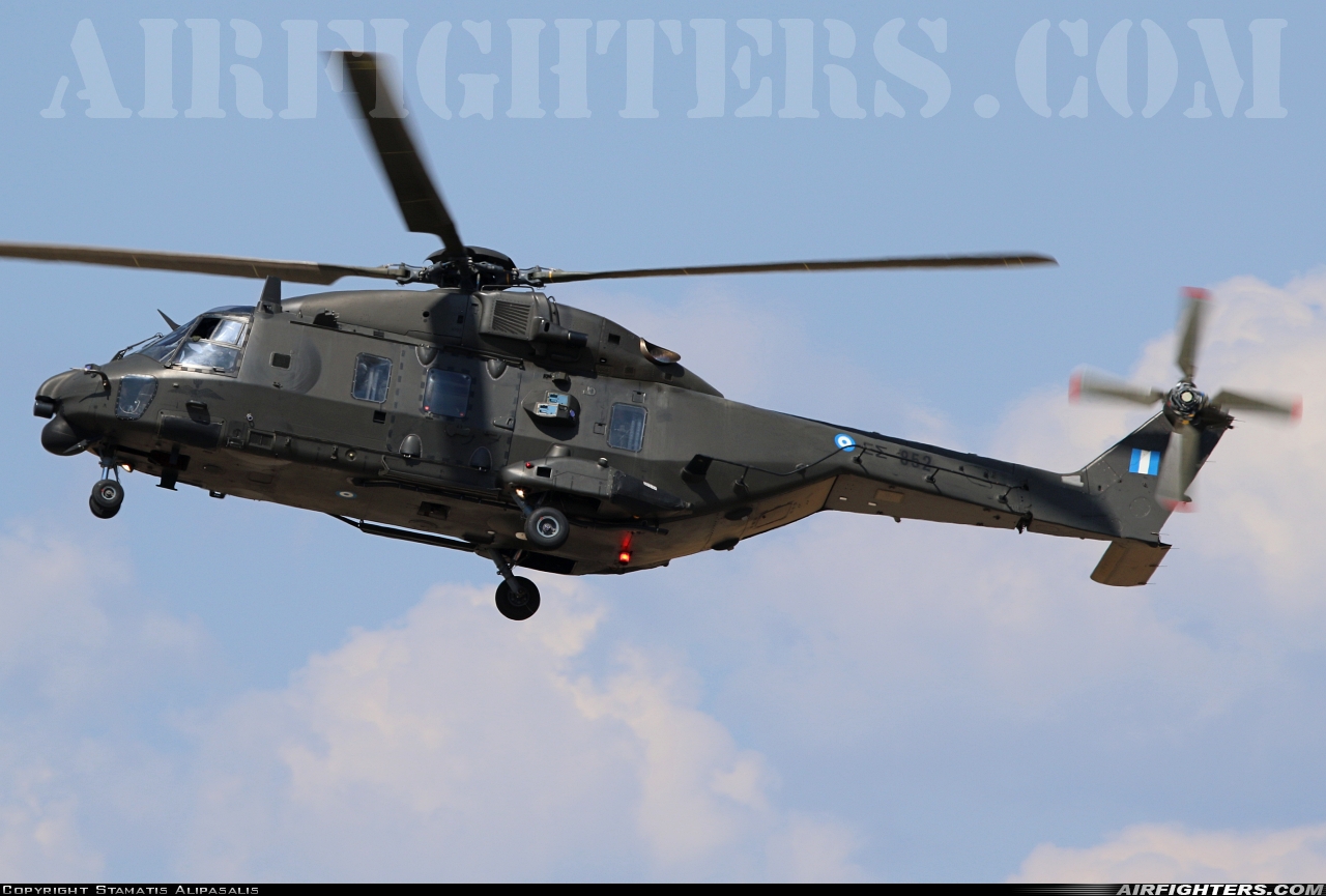 Greece - Army NHI NH-90TTH ES852 at Tanagra (LGTG), Greece