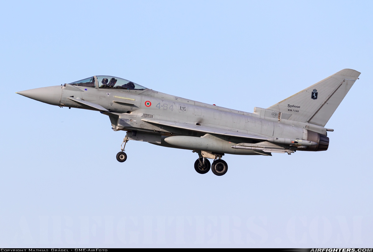 Italy - Air Force Eurofighter F-2000A Typhoon (EF-2000S) MM7340 at Neuburg - Zell (ETSN), Germany