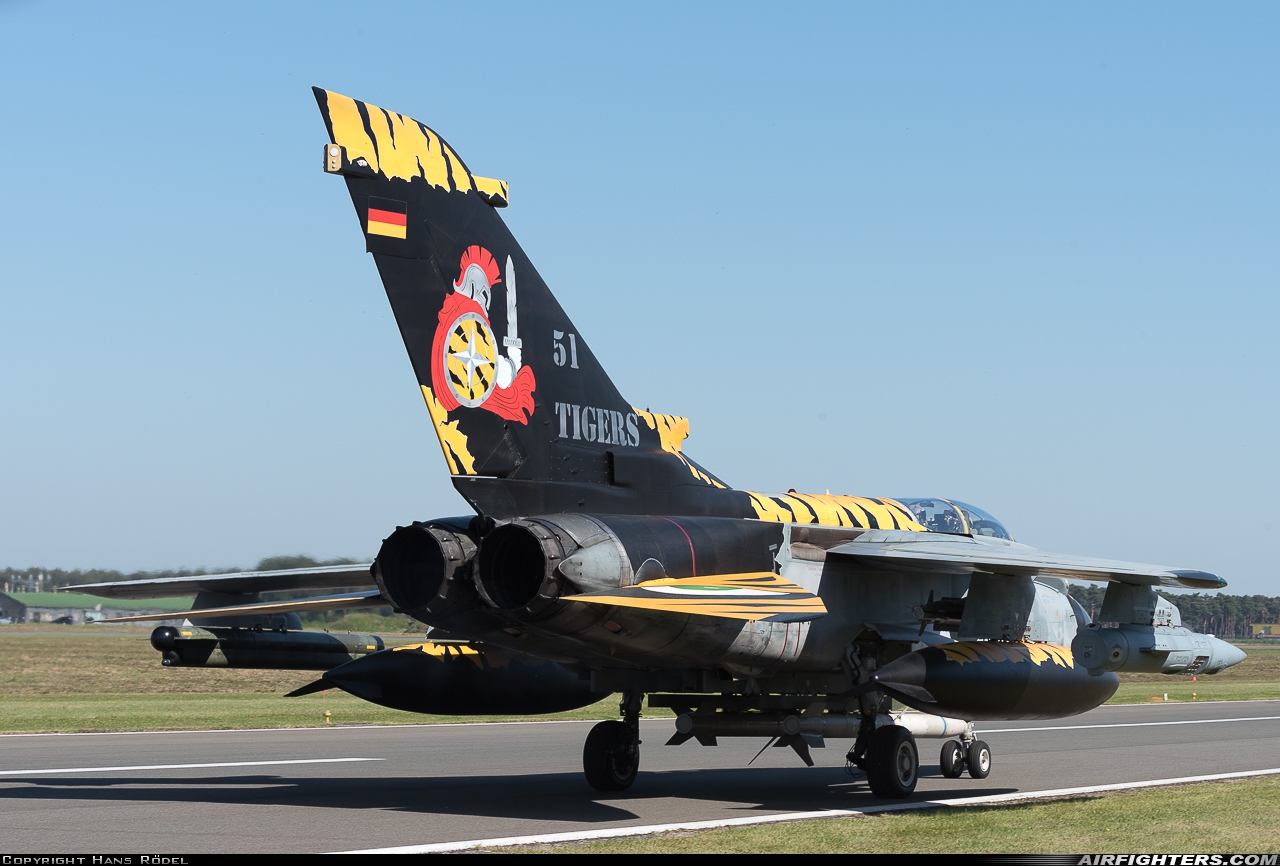 Germany - Air Force Panavia Tornado ECR 46+38 at Kleine Brogel (EBBL), Belgium