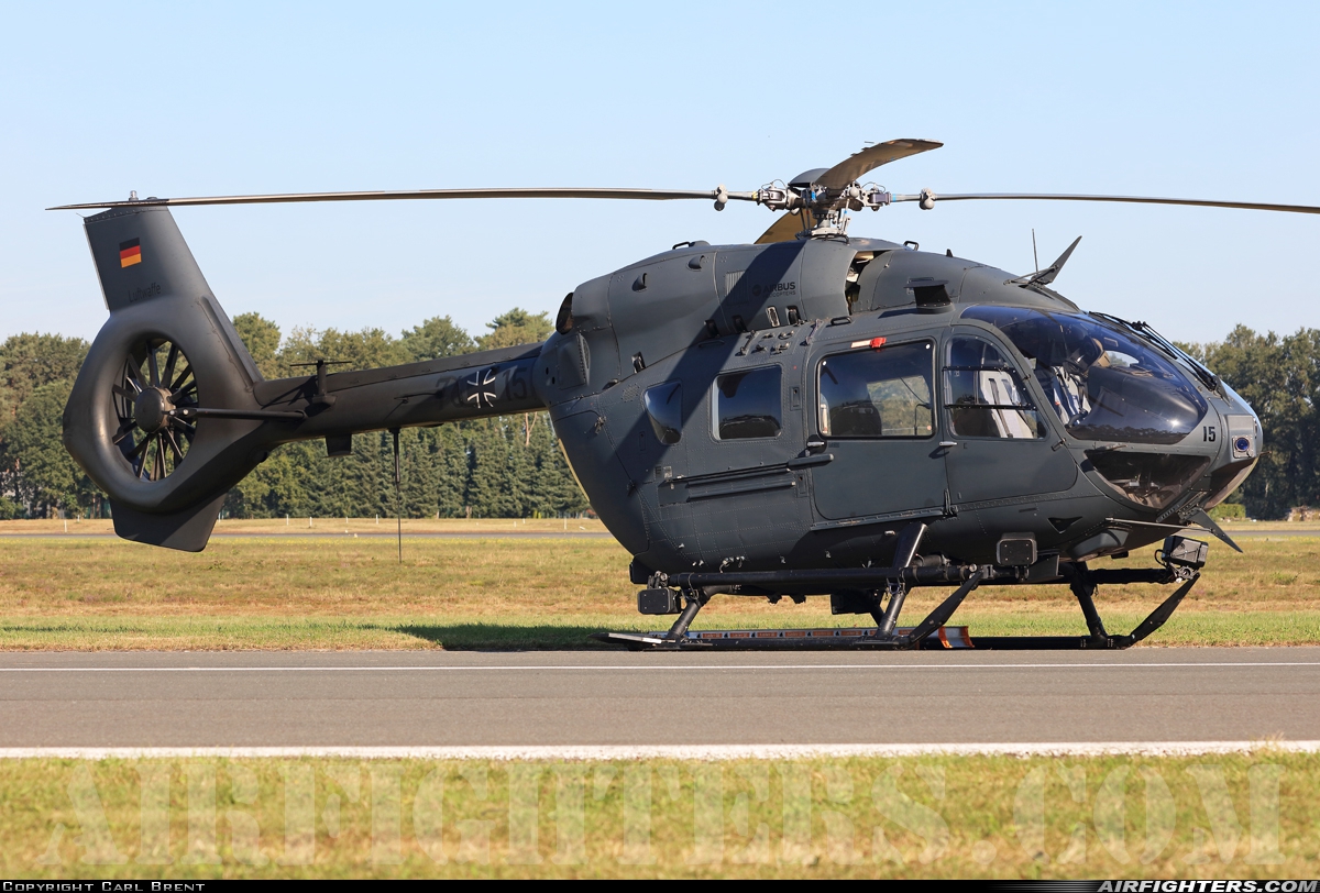 Germany - Air Force Eurocopter EC-645T2 76+15 at Kleine Brogel (EBBL), Belgium