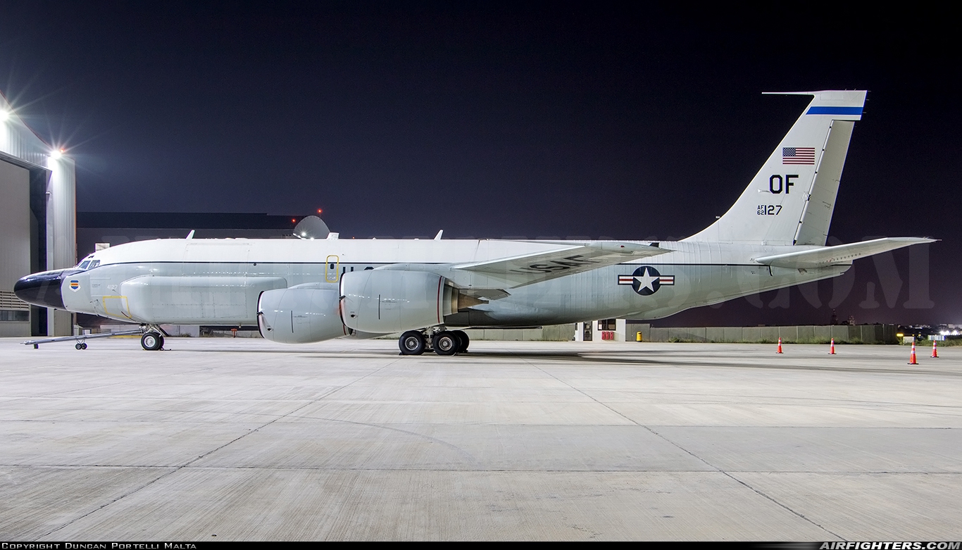 USA - Air Force Boeing TC-135W (717-158) 62-4127 at Luqa - Malta International (MLA / LMML), Malta