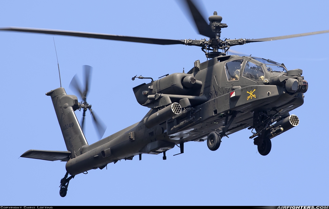 USA - Army Boeing AH-64E Apache Guardian 20-03349 at Zagreb - Pleso (ZAG / LDZA), Croatia