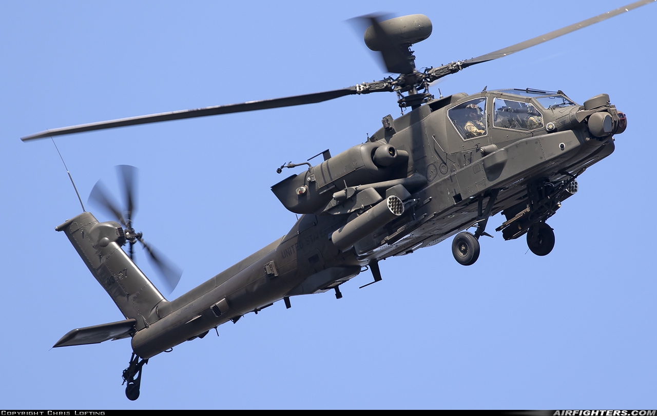 USA - Army Boeing AH-64E Apache Guardian 20-03337 at Zagreb - Pleso (ZAG / LDZA), Croatia