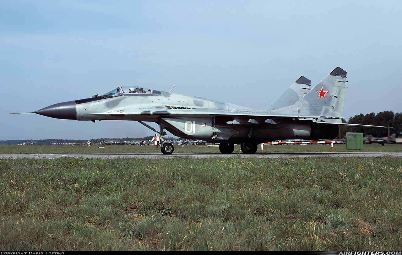 Russia - Air Force Mikoyan-Gurevich MiG-29 (9.13)  at Finow (Eberswalde-Finow) (EDAV), Germany