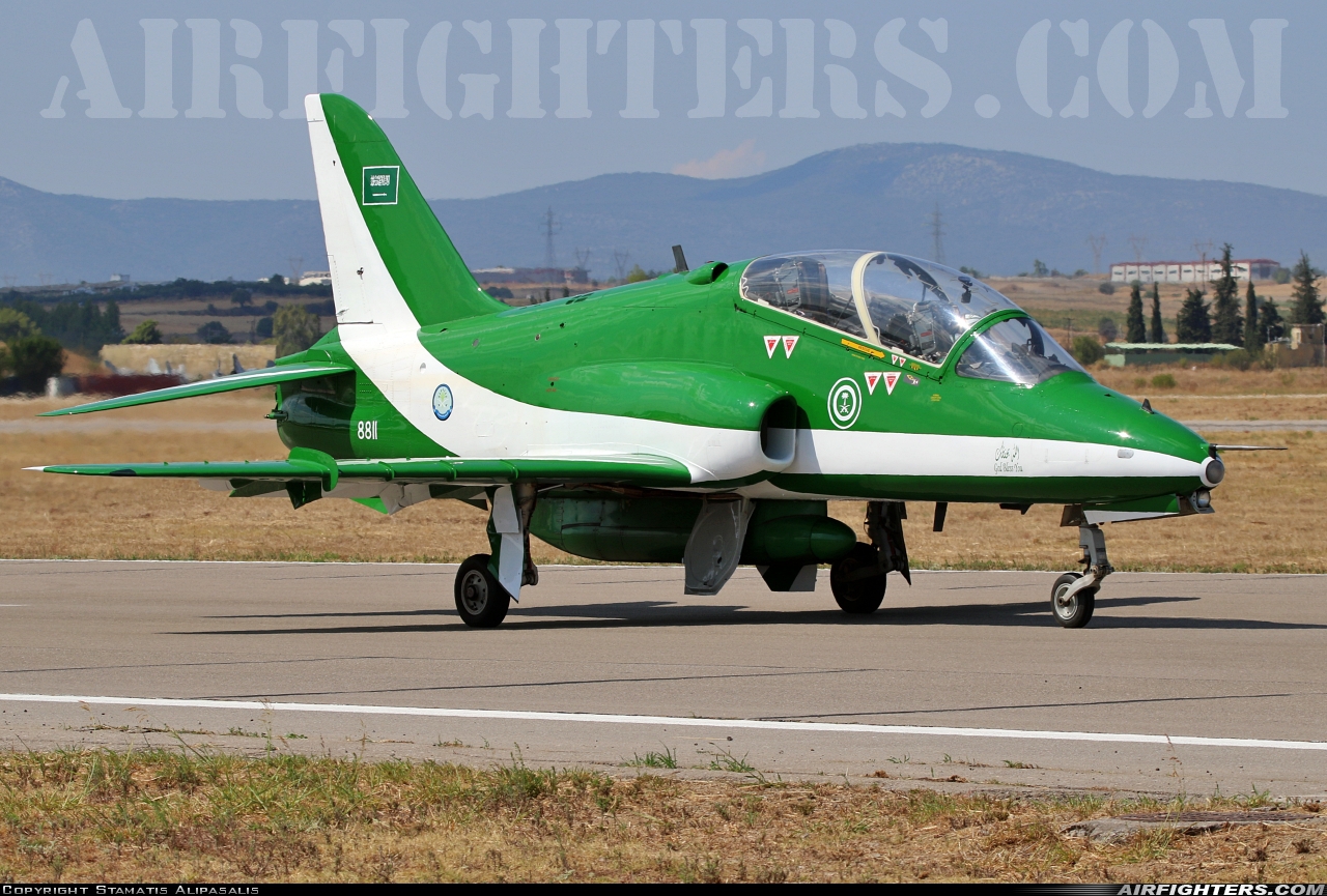 Saudi Arabia - Air Force British Aerospace Hawk Mk.65A 8811 at Tanagra (LGTG), Greece