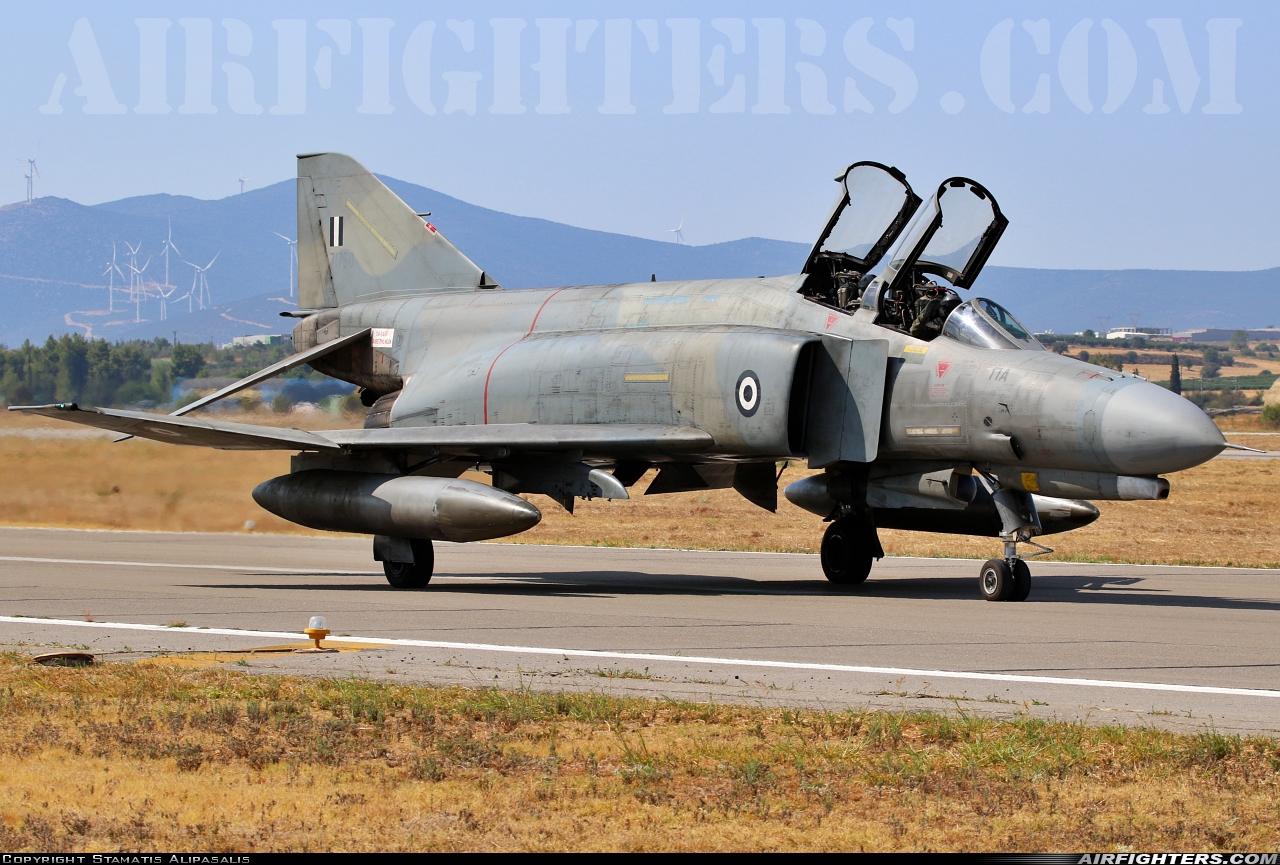 Greece - Air Force McDonnell Douglas F-4E AUP Phantom II 71760 at Tanagra (LGTG), Greece