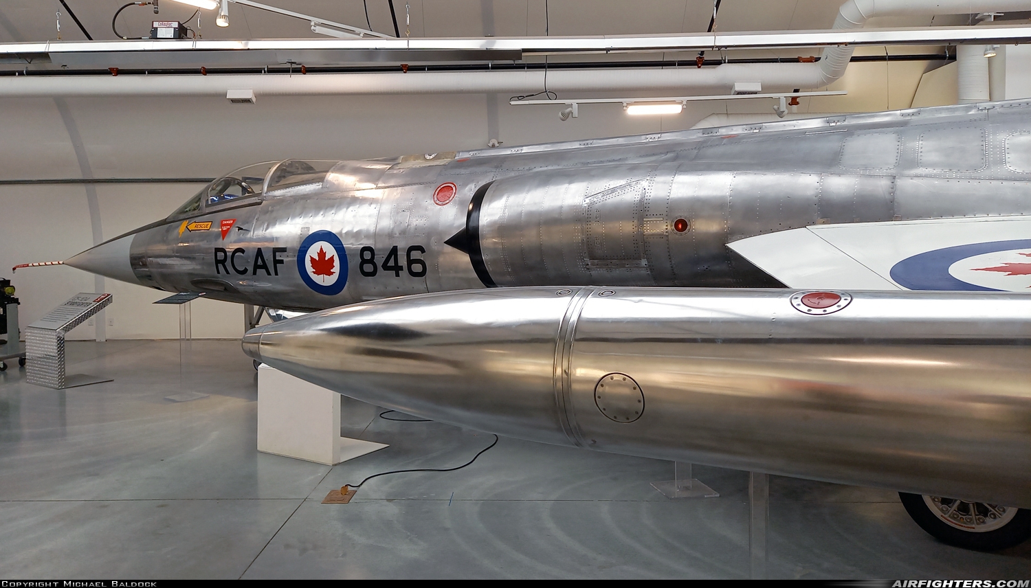 Canada - Air Force Canadair CF-104 Starfighter (CL-90) 104846 at Off-Airport - Calgary, Canada