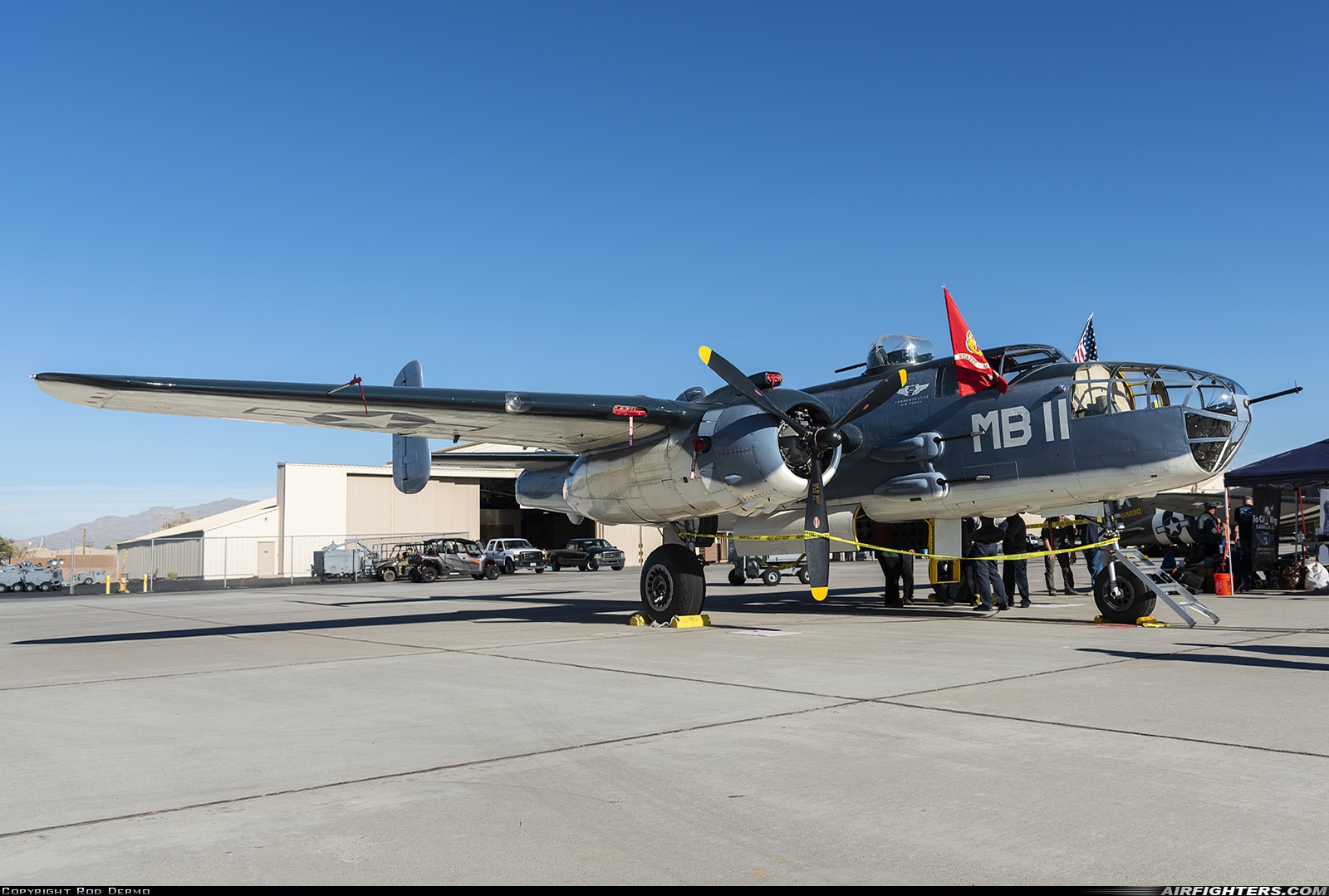 Private - Commemorative Air Force North American PBJ-1J Mitchell NL5865V at Las Vegas - Nellis AFB (LSV / KLSV), USA