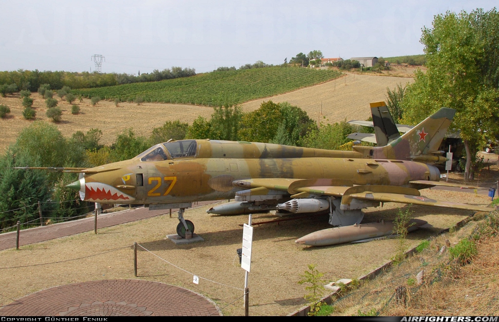 East Germany - Air Force Sukhoi Su-17M4 Fitter-K 360 at Off-Airport - Cerbaiola, Italy