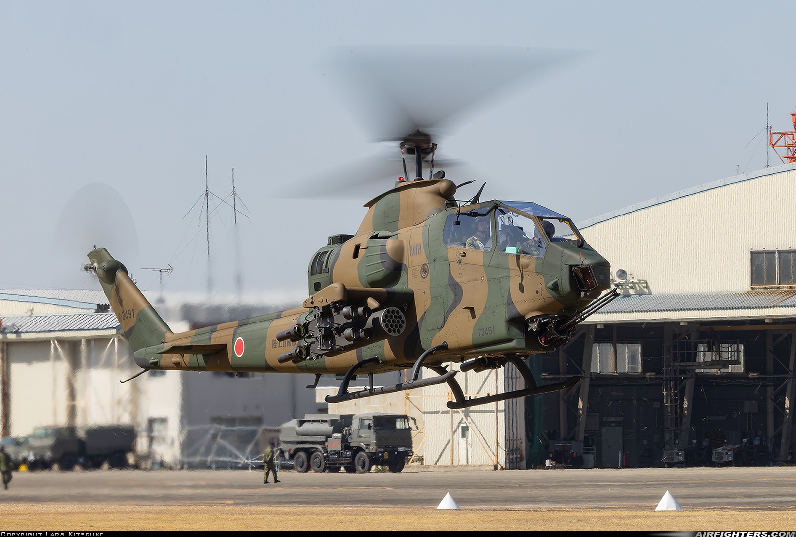 Japan - Army Bell AH-1S Cobra 73491 at Akeno (RJOE), Japan