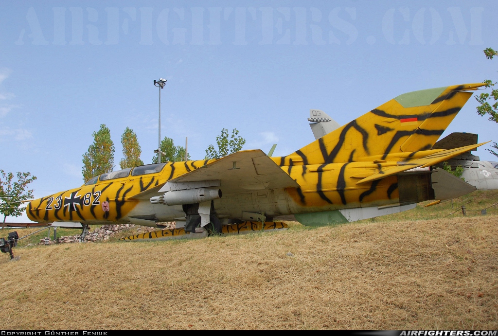 Germany - Air Force Mikoyan-Gurevich MiG-21UM 23+82 at Off-Airport - Cerbaiola, Italy