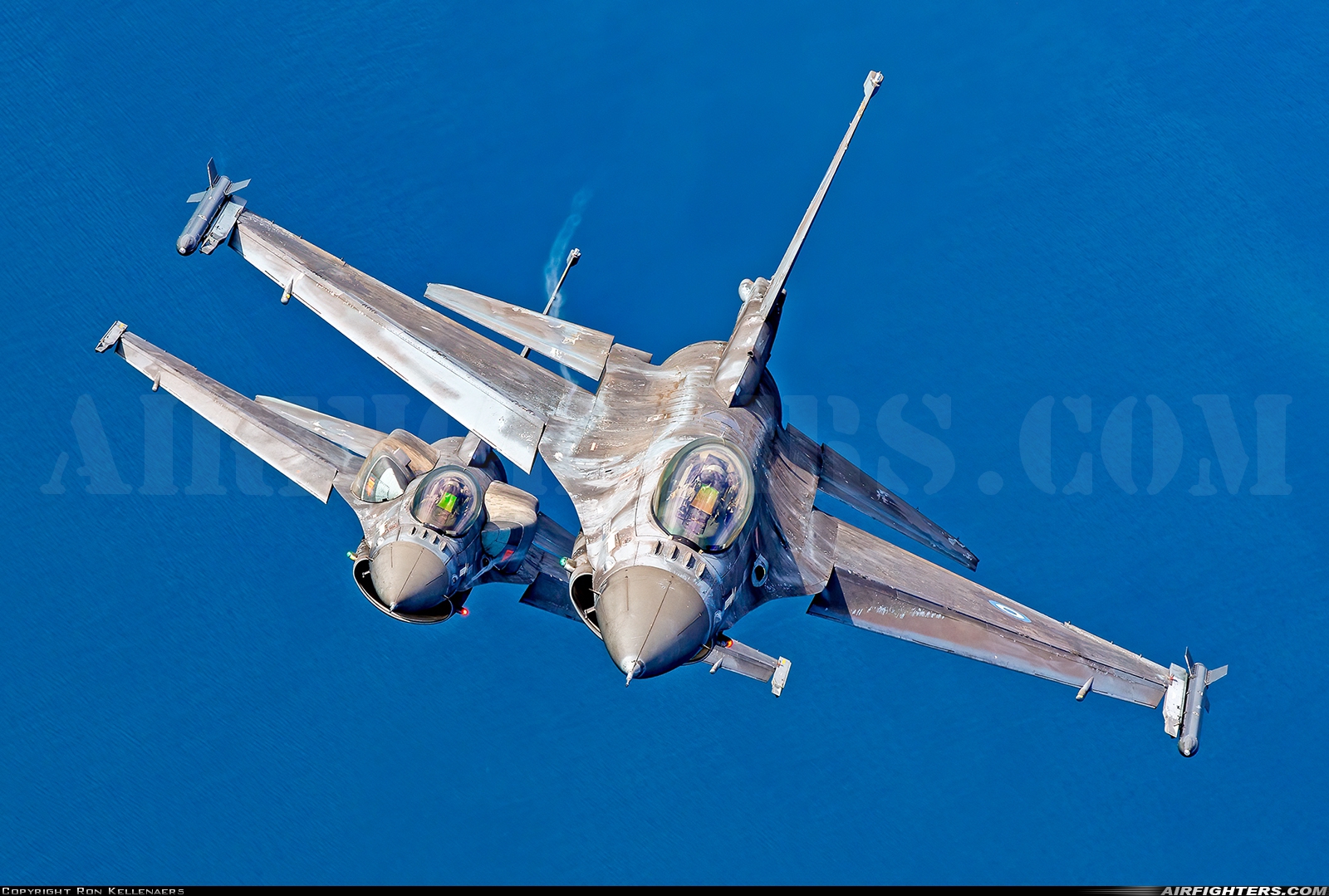Greece - Air Force General Dynamics F-16C Fighting Falcon 521 at In Flight, Greece