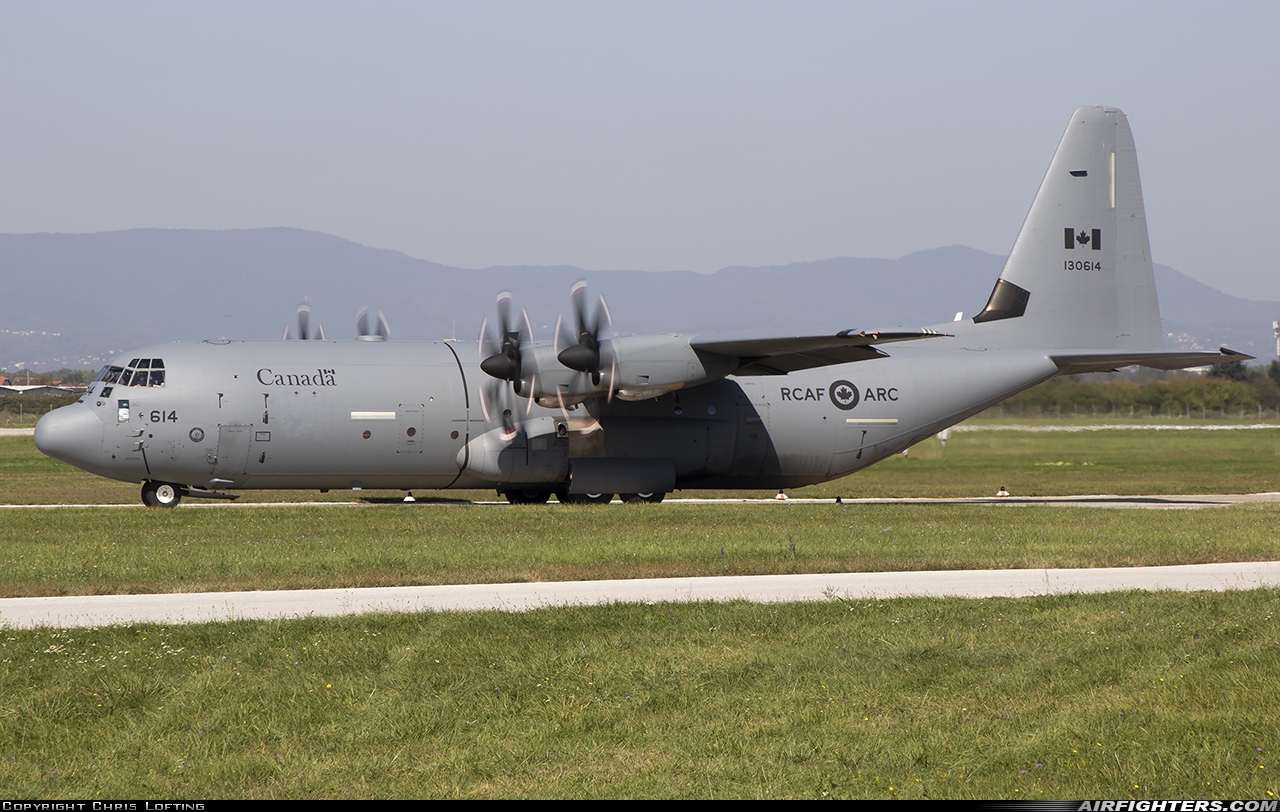 Canada - Air Force Lockheed Martin CC-130J Hercules (C-130J-30 / L-382) 130614 at Zagreb - Pleso (ZAG / LDZA), Croatia