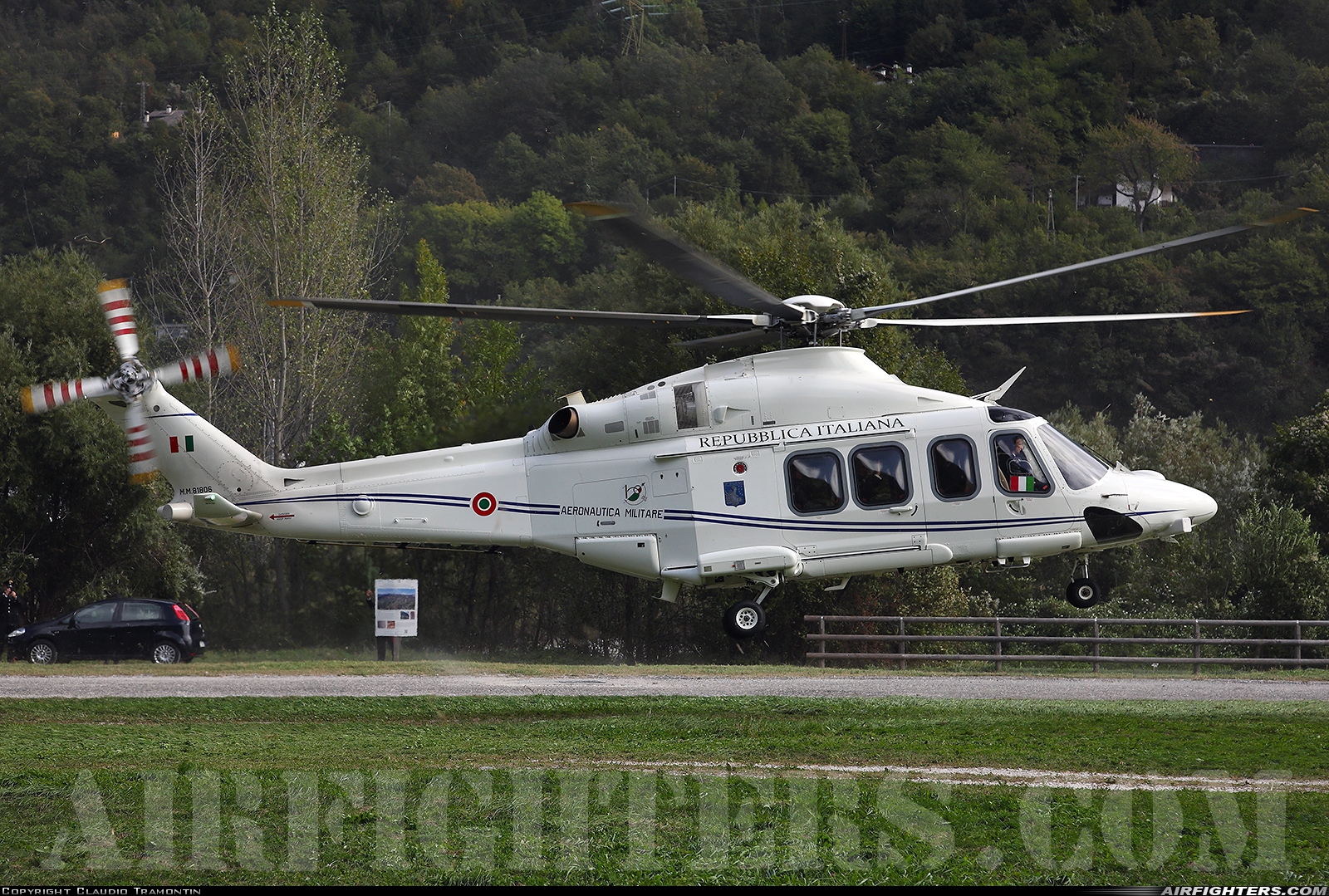 Italy - Air Force AgustaWestland VH-139A MM81806 at Off-Airport - Lago di Santa Croce, Italy