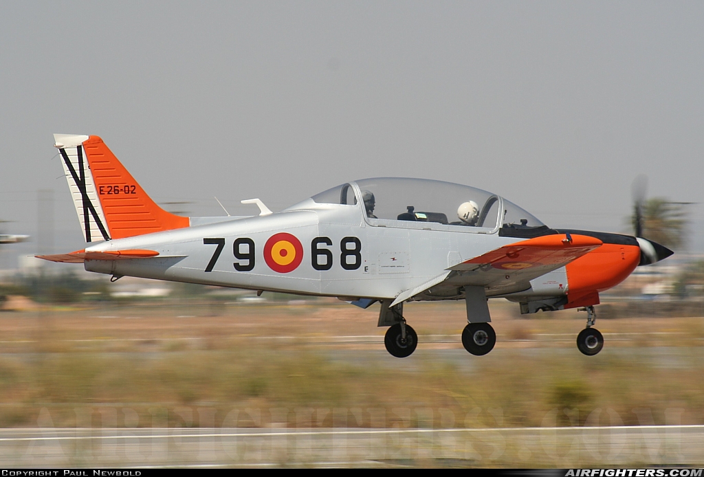 Spain - Air Force Enaer T-35C Tamiz E.26-02 at Murcia - San Javier (MJV / LELC), Spain
