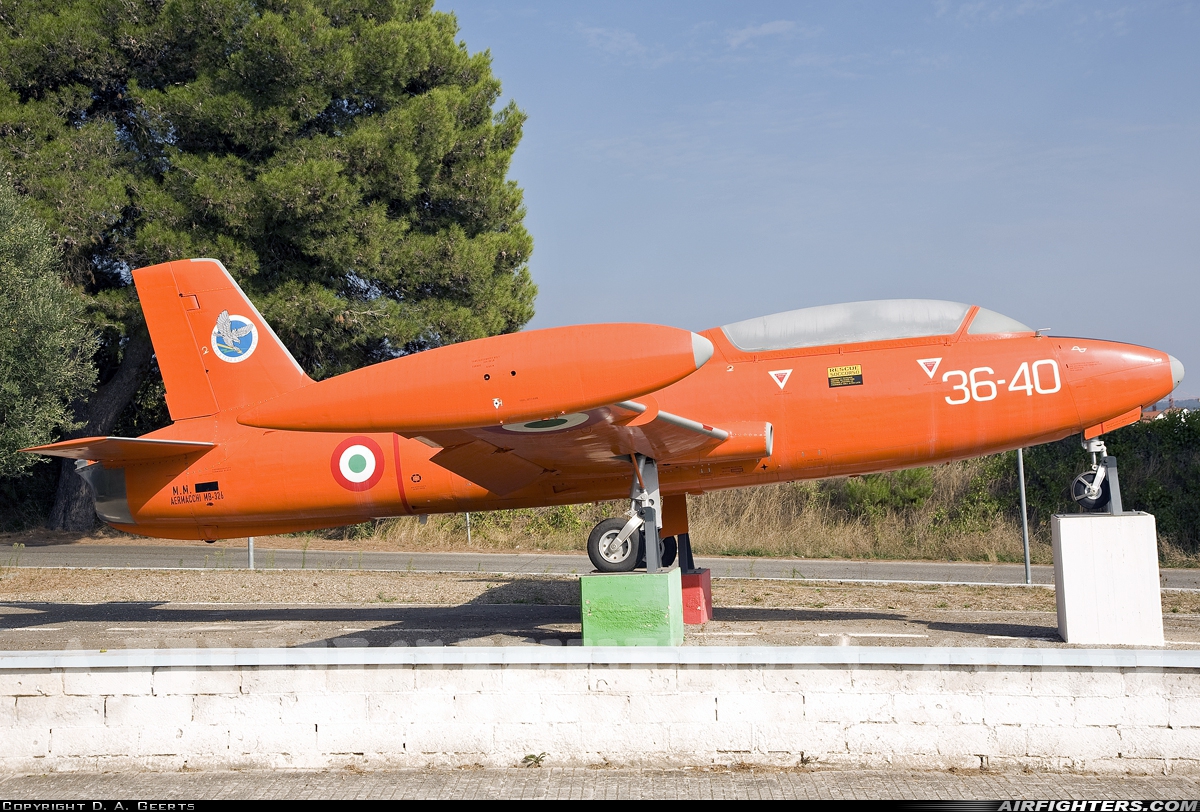 Italy - Air Force Aermacchi MB-326 MM54199 at Off-Airport - Gioia del Colle, Italy