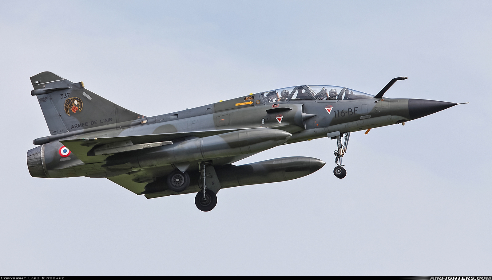 France - Air Force Dassault Mirage 2000N 337 at Luxeuil - St. Sauveur (LFSX), France