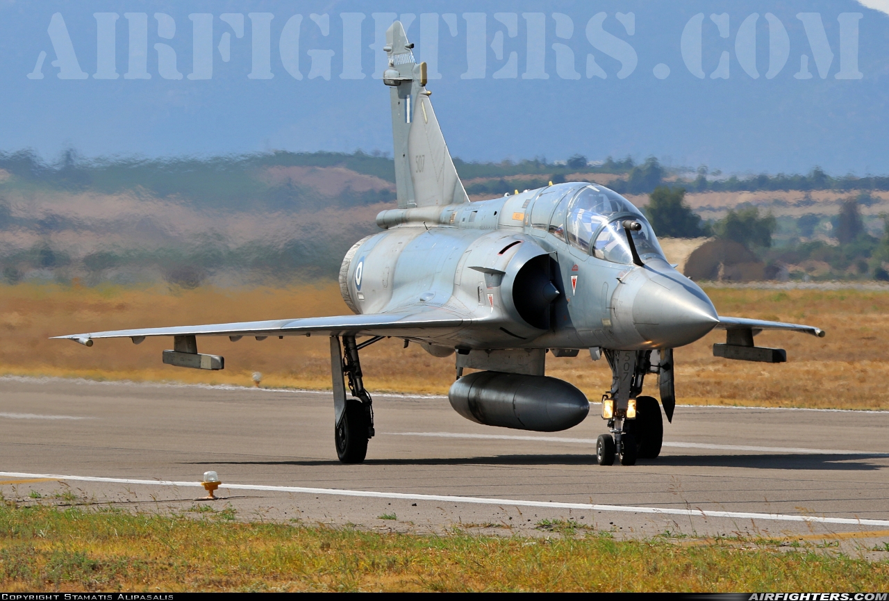 Greece - Air Force Dassault Mirage 2000-5BG 507 at Tanagra (LGTG), Greece