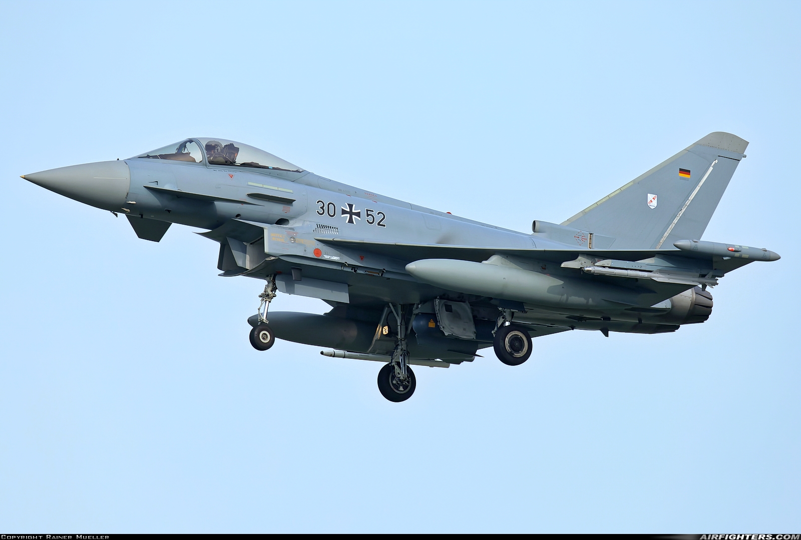 Germany - Air Force Eurofighter EF-2000 Typhoon S 30+52 at Leeuwarden (LWR / EHLW), Netherlands