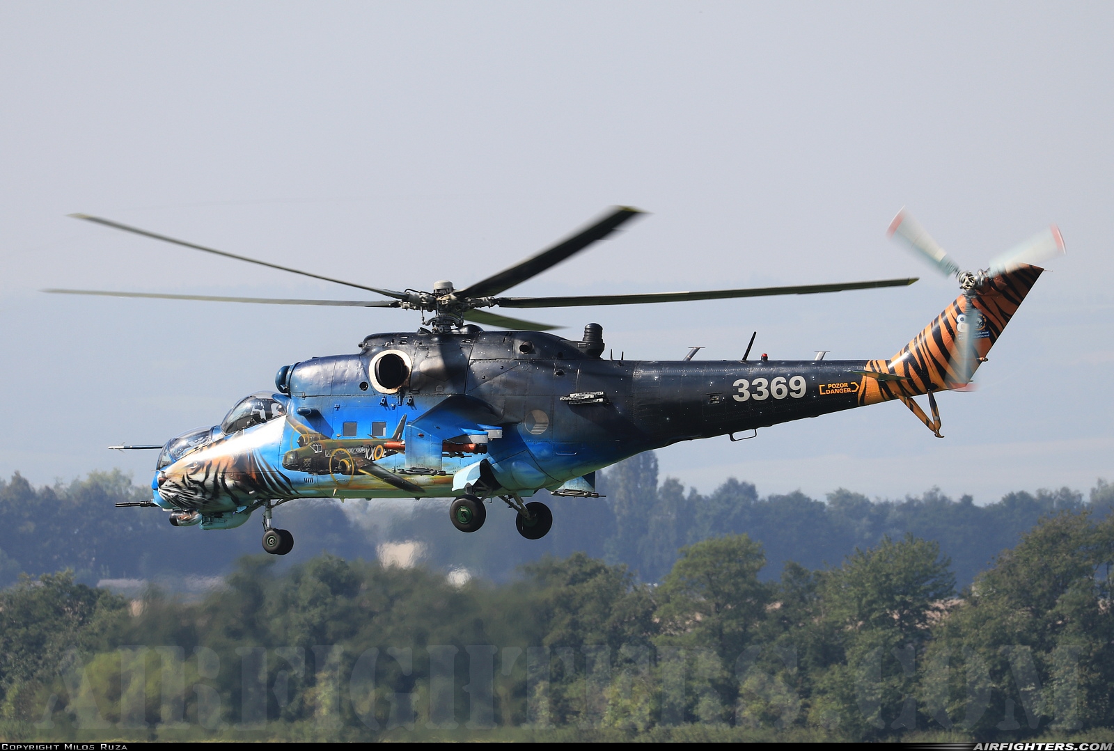 Czech Republic - Air Force Mil Mi-35 (Mi-24V) 3369 at Ostrava - Mosnov (OSR / LKMT), Czech Republic