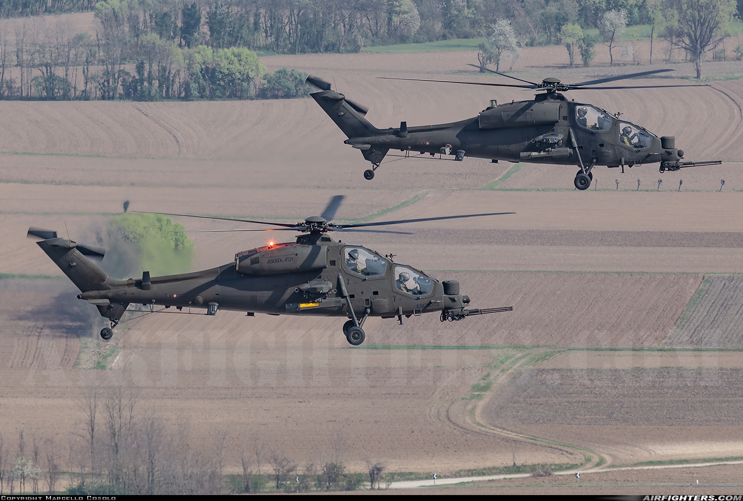 Italy - Army Agusta A-129C Mangusta MM81321 at Off-Airport - Pordenone, Italy