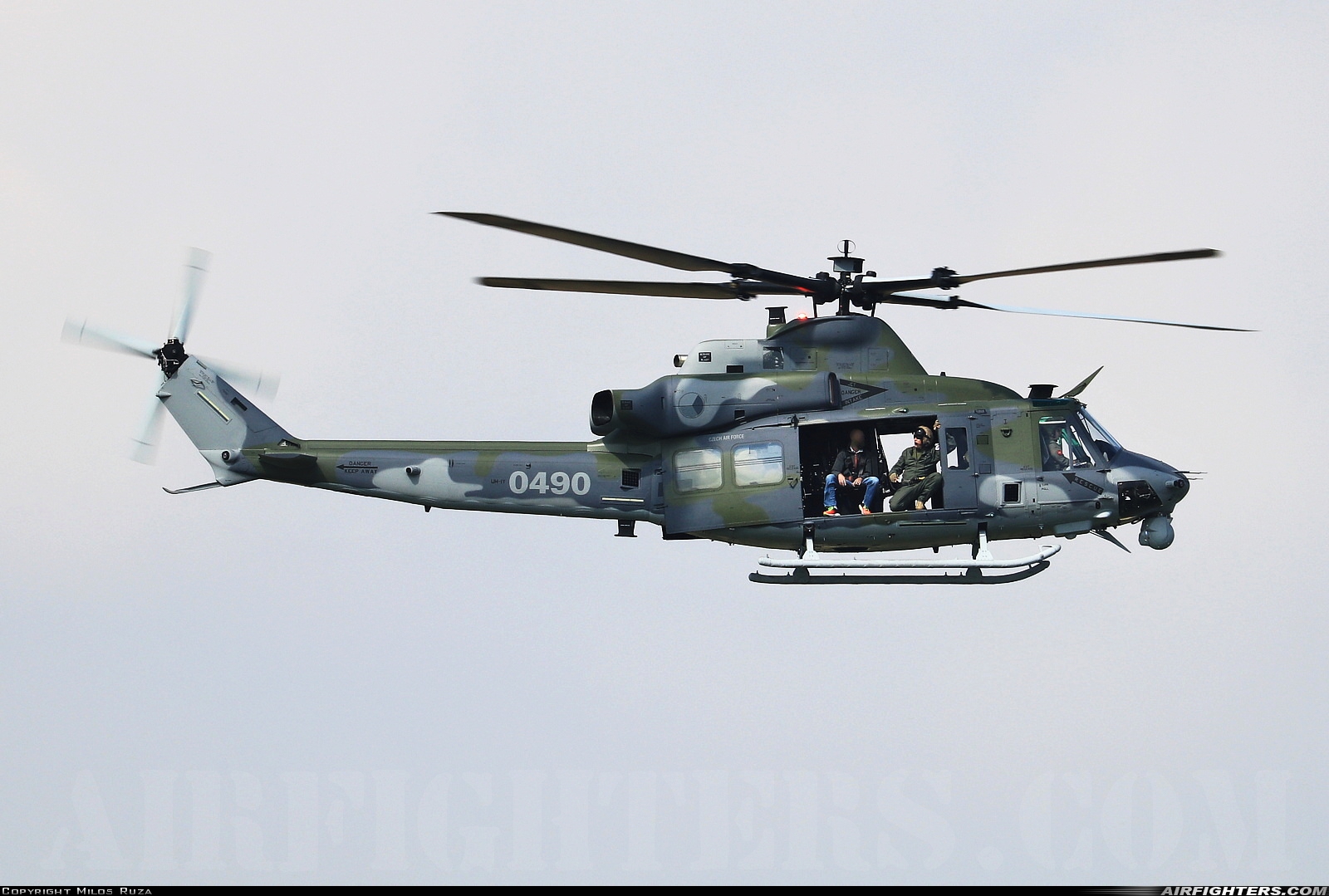 Czech Republic - Air Force Bell UH-1Y Venom 0490 at Ostrava - Mosnov (OSR / LKMT), Czech Republic