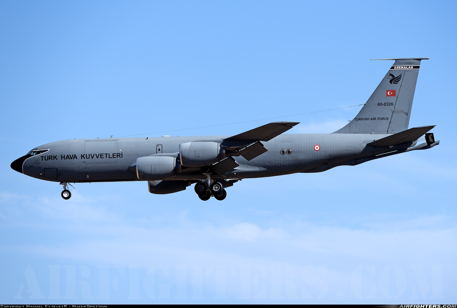 Türkiye - Air Force Boeing KC-135R Stratotanker (717-100) 60-0326 at Gran Canaria (- Las Palmas / Gando) (LPA / GCLP), Spain