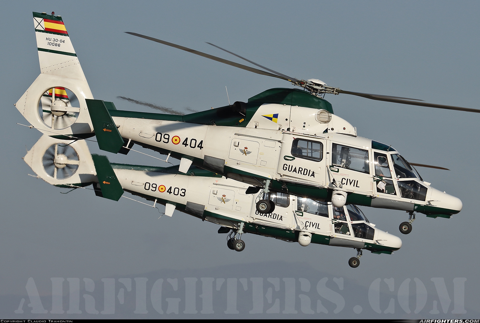 Spain - Guardia Civil Aerospatiale SA-365N3 Dauphin 2 HU.30-04-10086 at Madrid - Torrejon (TOJ / LETO), Spain