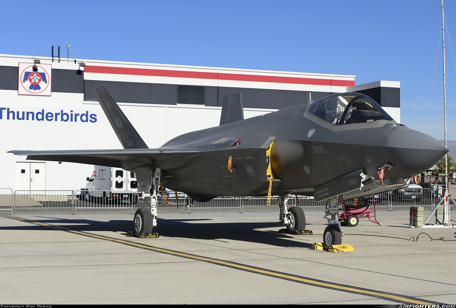 USA - Air Force Lockheed Martin F-35A Lightning II 18-5342 at Las Vegas - Nellis AFB (LSV / KLSV), USA