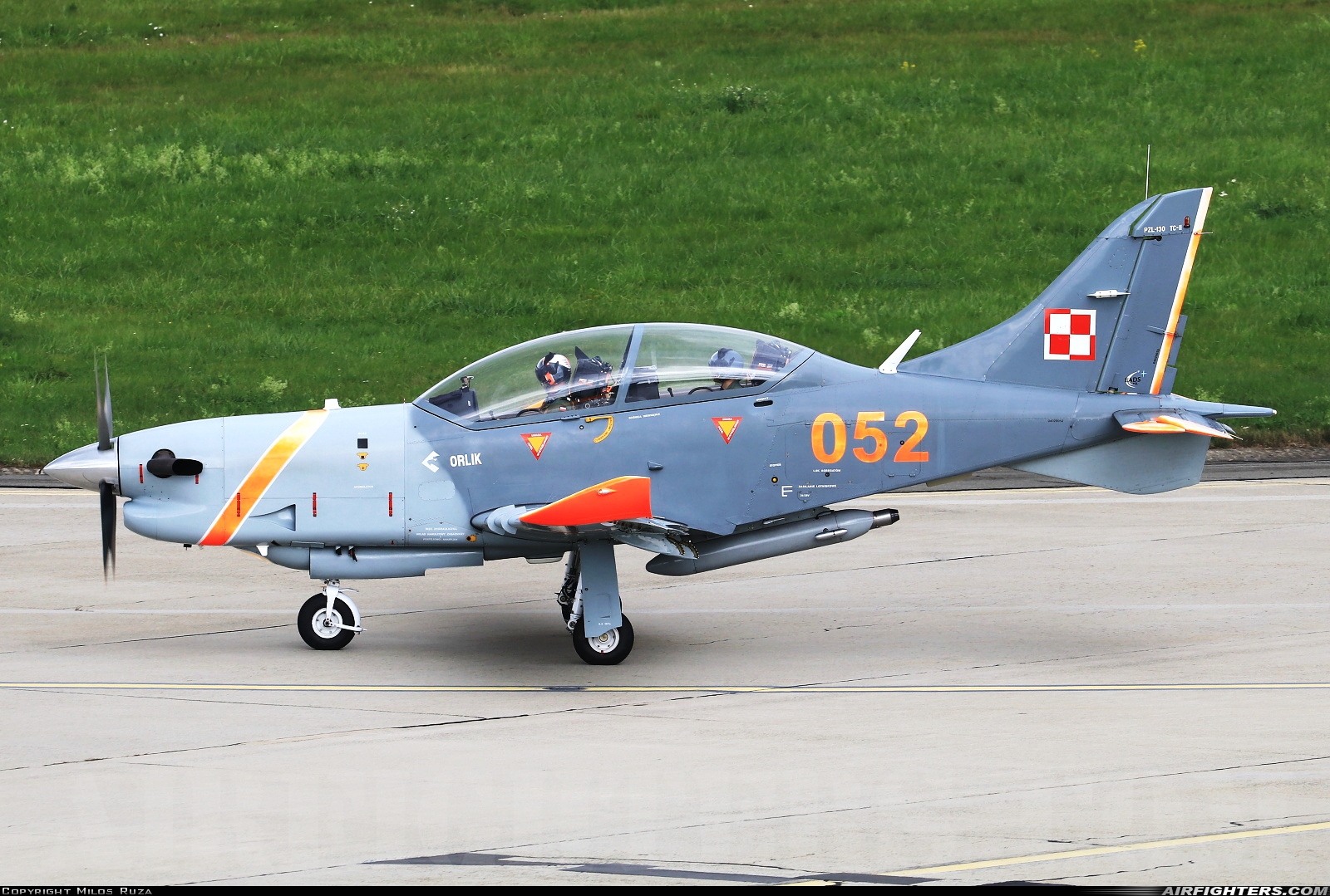 Poland - Air Force PZL-Okecie PZL-130TC-2 Orlik 052 at Ostrava - Mosnov (OSR / LKMT), Czech Republic