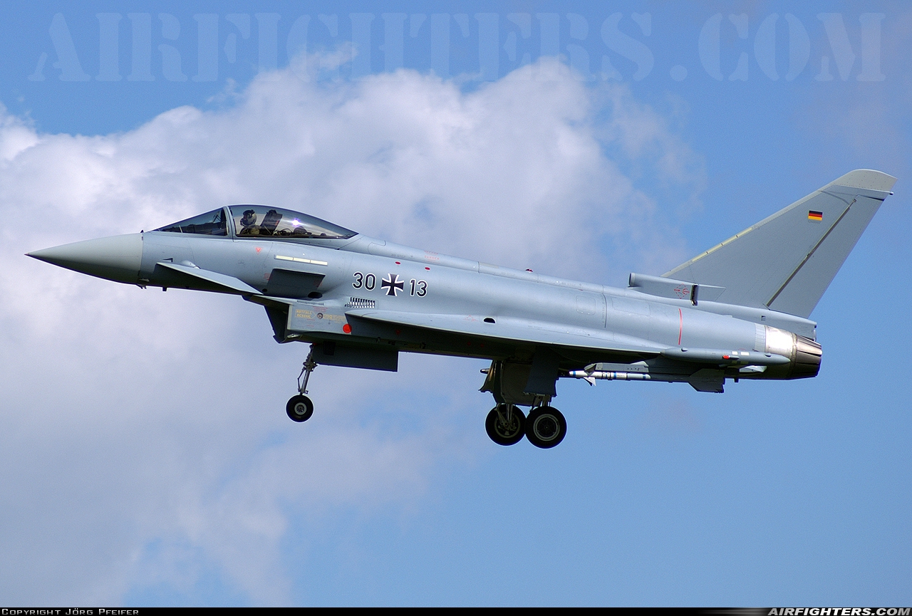 Germany - Air Force Eurofighter EF-2000 Typhoon S 30+13 at Ingolstadt - Manching (ETSI), Germany