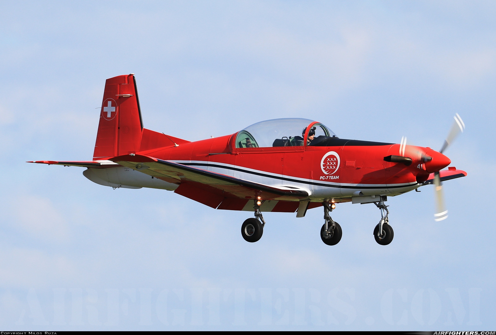 Switzerland - Air Force Pilatus NCPC-7 Turbo Trainer A-941 at Ostrava - Mosnov (OSR / LKMT), Czech Republic