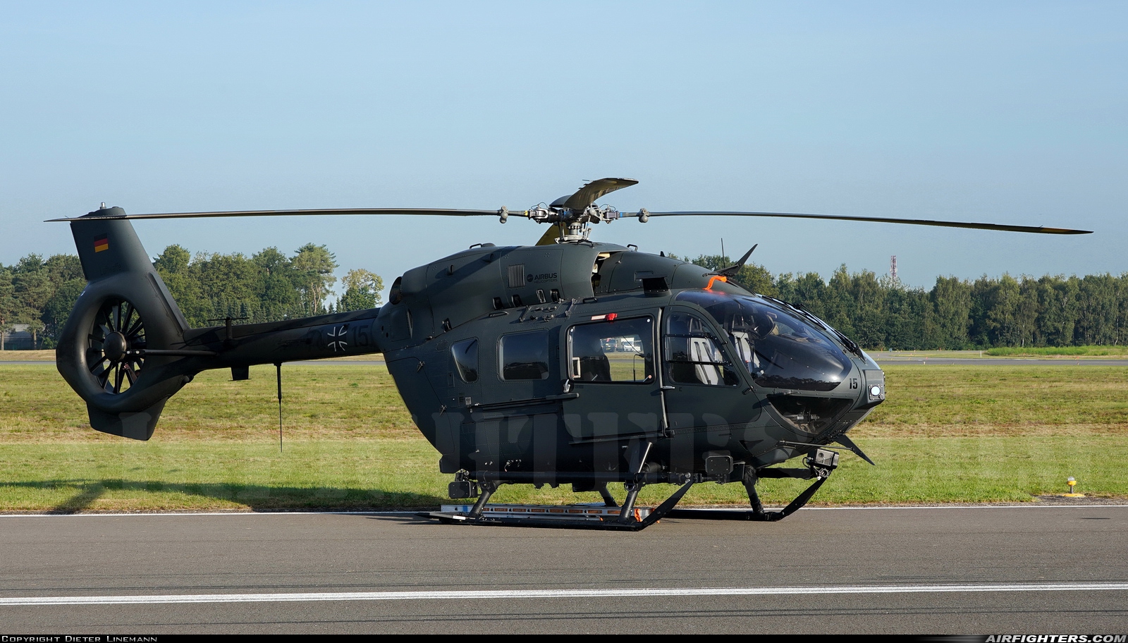 Germany - Air Force Eurocopter EC-645T2 76+15 at Kleine Brogel (EBBL), Belgium