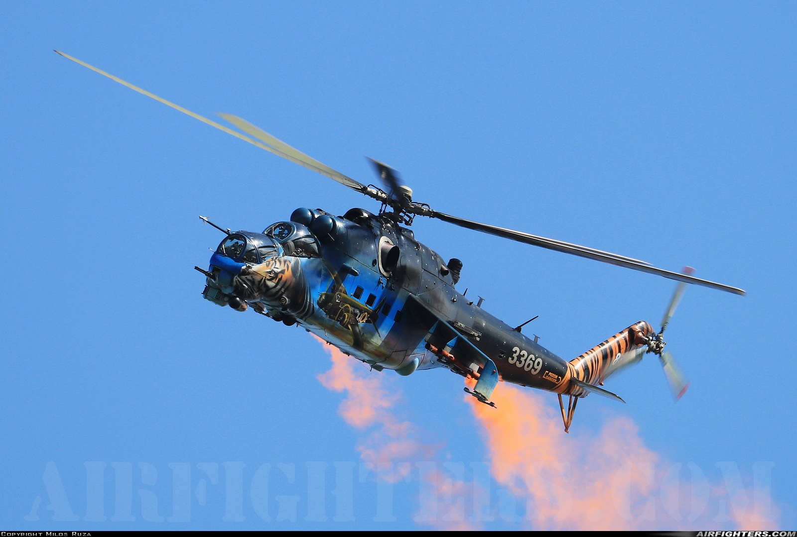 Czech Republic - Air Force Mil Mi-35 (Mi-24V) 3369 at Ostrava - Mosnov (OSR / LKMT), Czech Republic