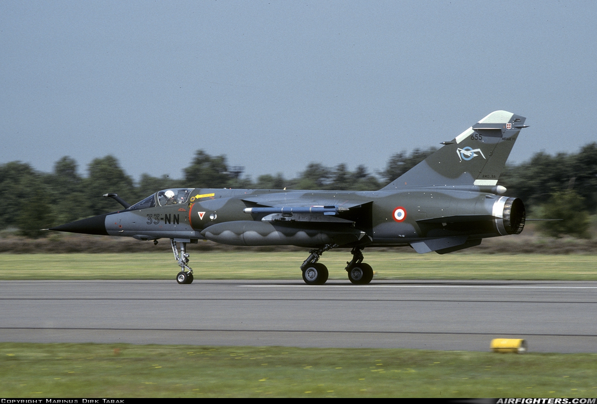 France - Air Force Dassault Mirage F1CR 655 at Kleine Brogel (EBBL), Belgium