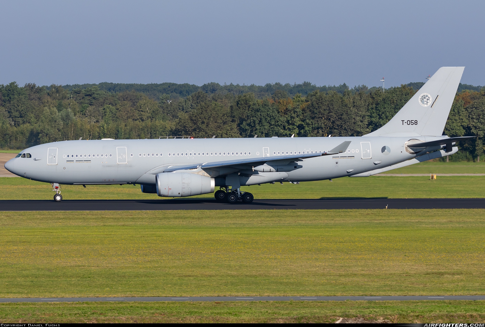 Netherlands - Air Force Airbus KC-30M (A330-243MRTT) T-058 at Eindhoven (- Welschap) (EIN / EHEH), Netherlands