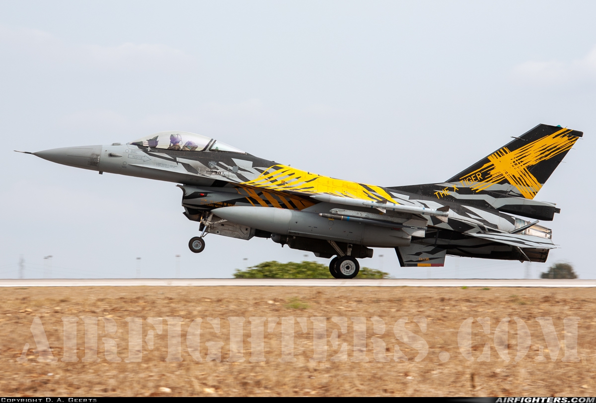 Belgium - Air Force General Dynamics F-16AM Fighting Falcon FA-136 at Gioia del Colle-Bari (LIBV), Italy