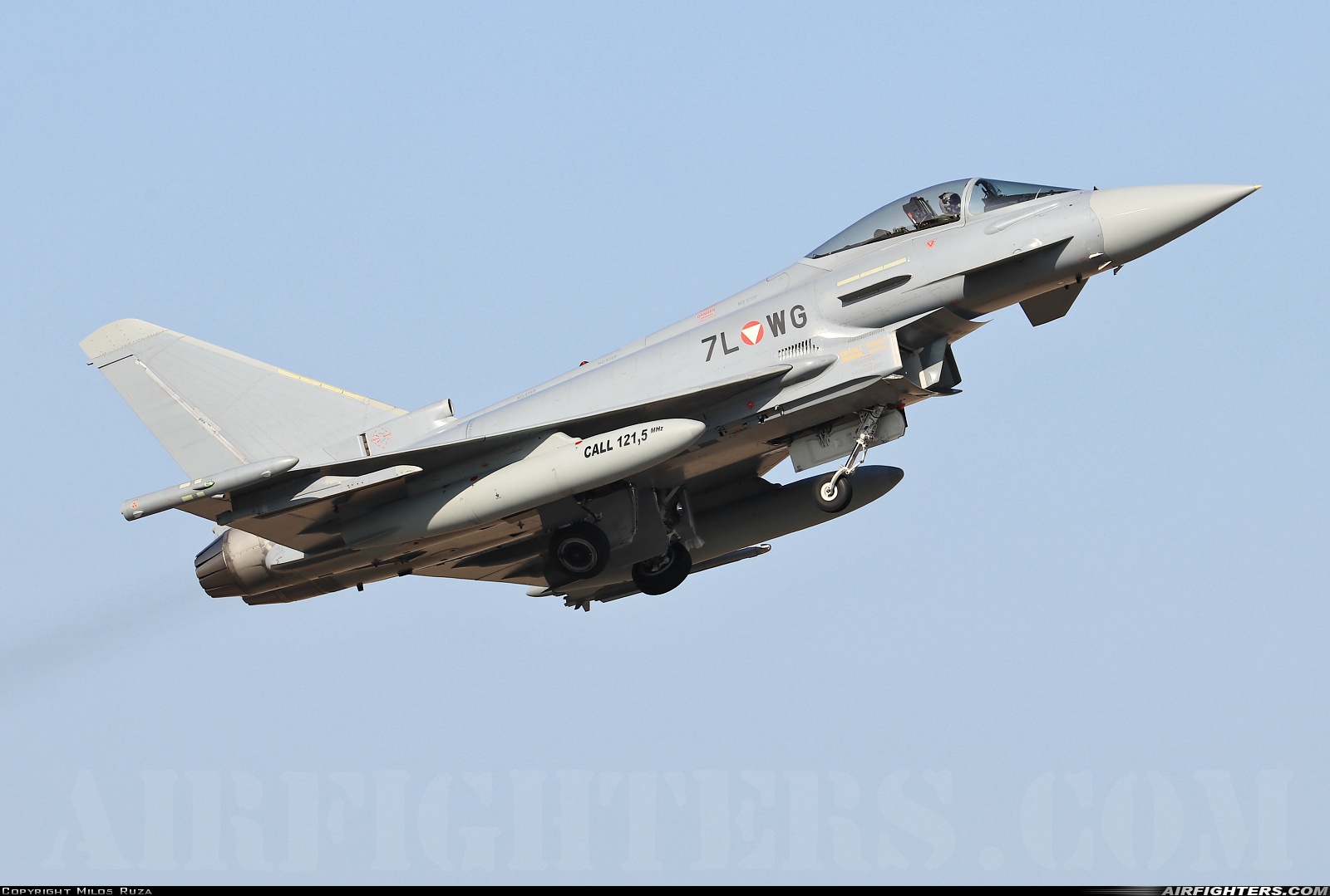 Austria - Air Force Eurofighter EF-2000 Typhoon S 7L-WG at Gioia del Colle-Bari (LIBV), Italy