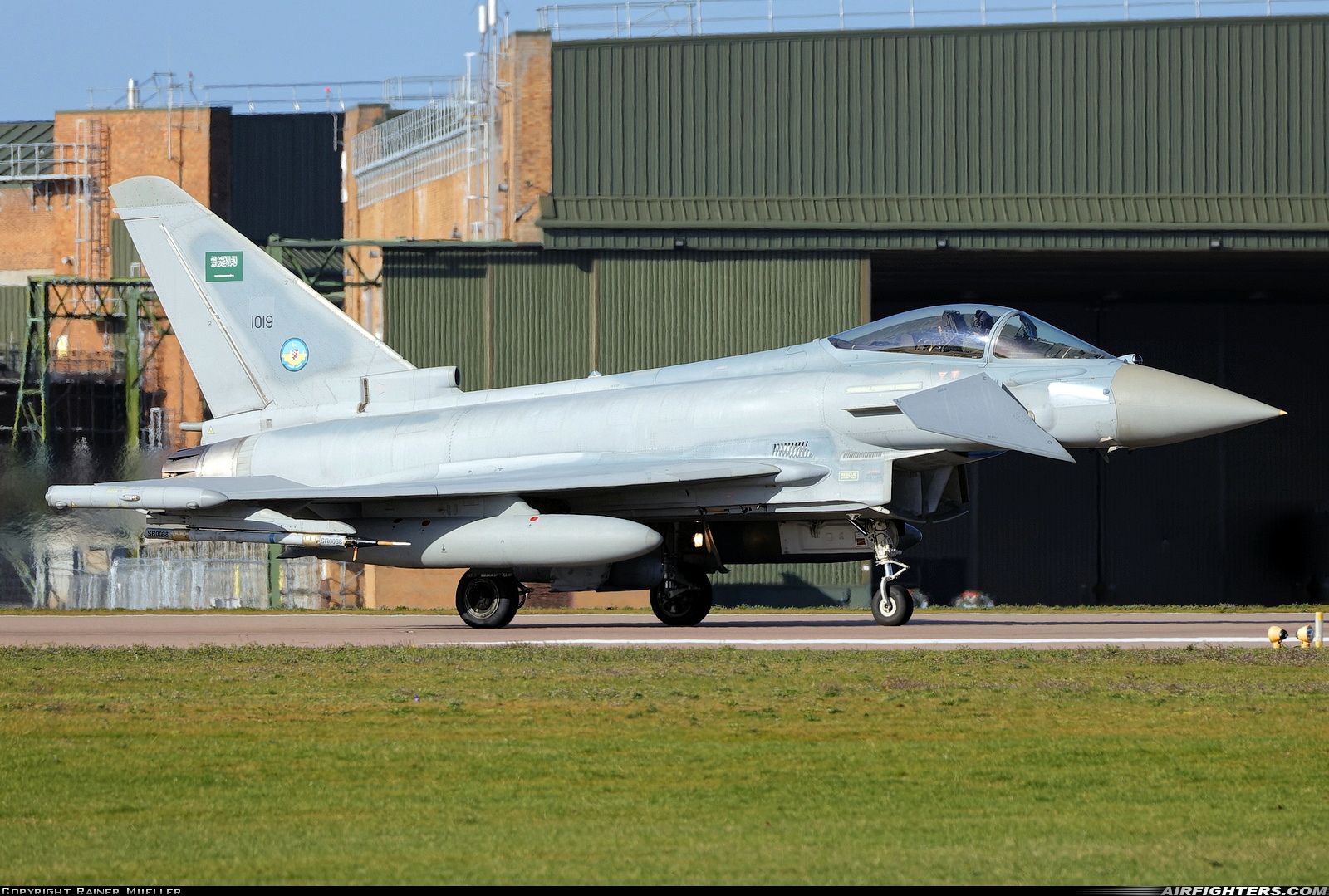 Saudi Arabia - Air Force Eurofighter Typhoon F2 1019 at Waddington (WTN / EGXW), UK