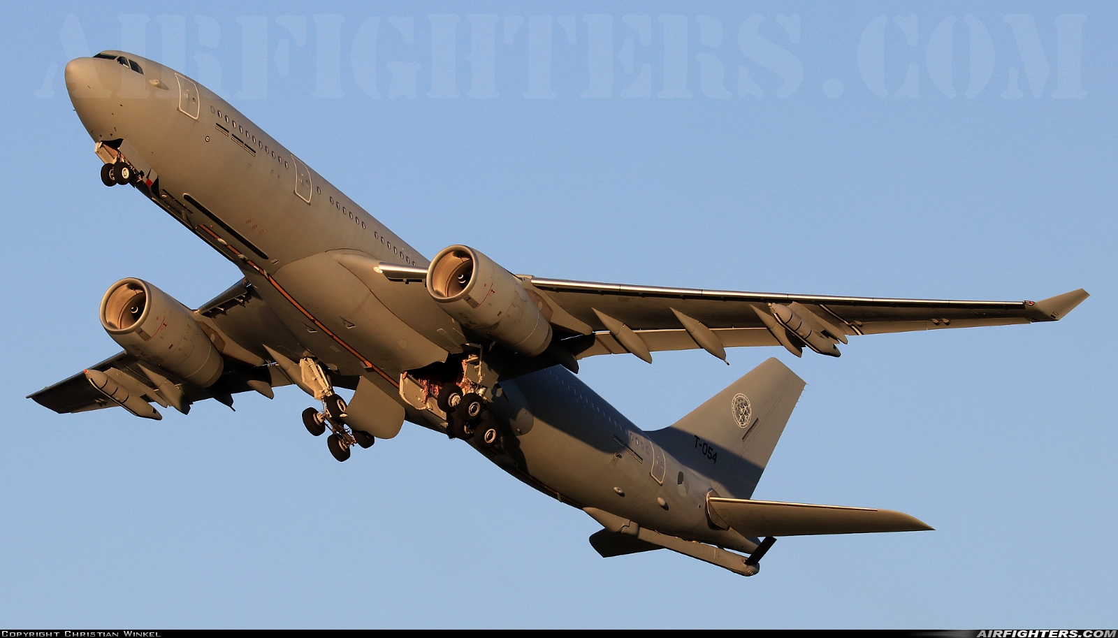 Netherlands - Air Force Airbus KC-30M (A330-243MRTT) T-054 at Wunstorf (ETNW), Germany
